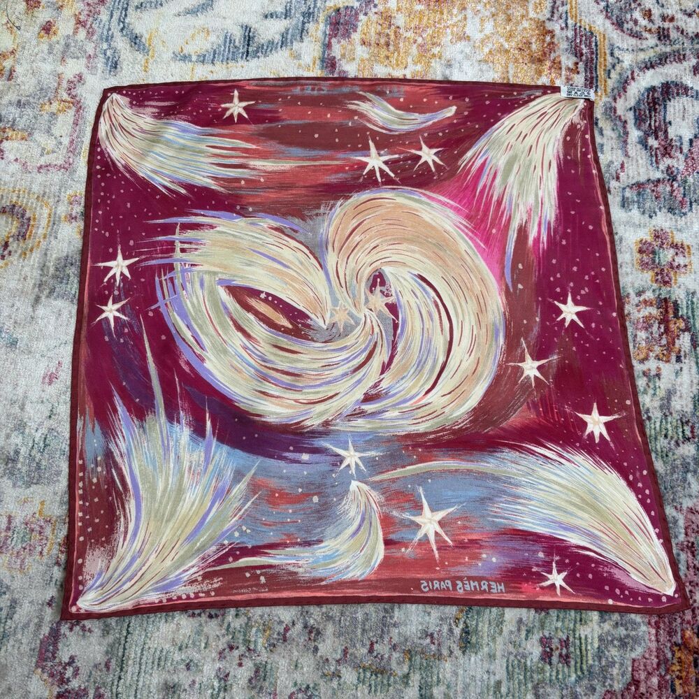 Hermes Feux du Ciel Silk Scarf - Picture 4 of 5